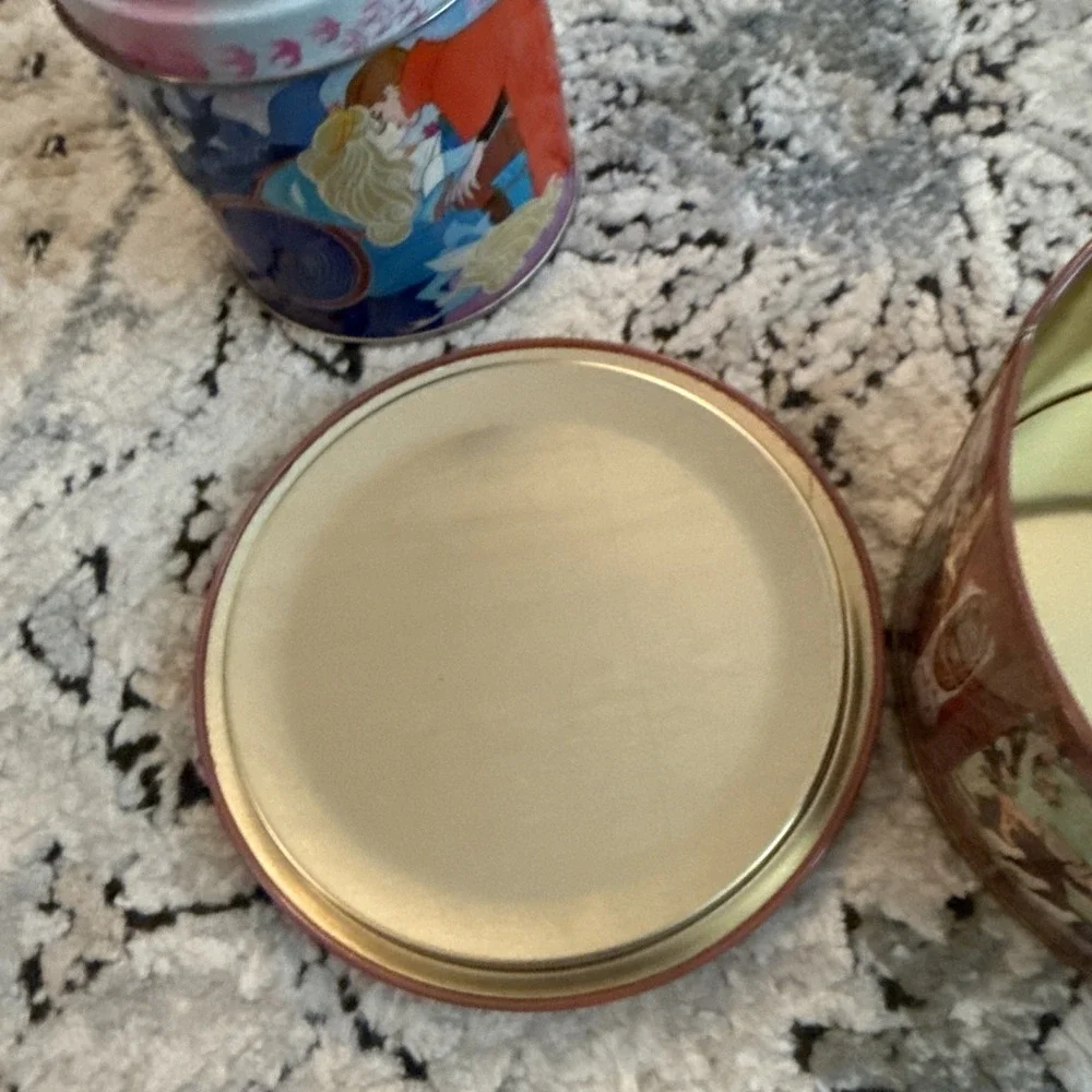Vintage Disney Snow White & Seven Dwarfs & Sleeping Beauty Tins